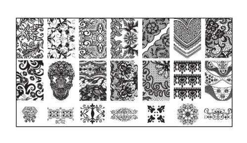 BC02 Nail Stamping Plate