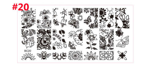 BC20 Nail Stamping Plate