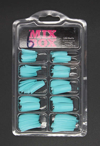 100pcs Nail Tips 6#