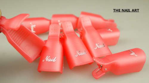 The Nail Art - Wearable REUSABLE UV Gel Nail Polish Remover Soakers
