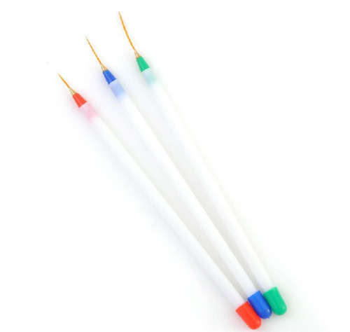 The Nail Art - 3Pcs Different Sizes Striping Brush