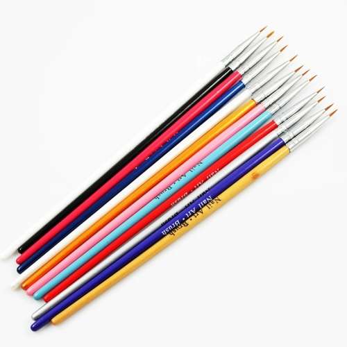 The Nail Art - 12pcs Striping Brush