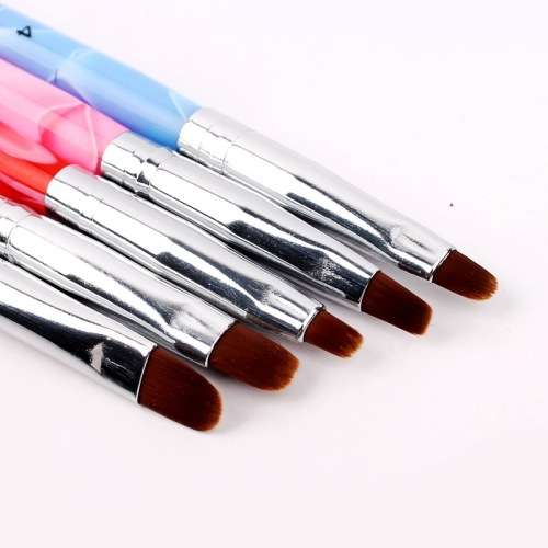 The Nail Art - 5pcs Gel + Dotting Brush