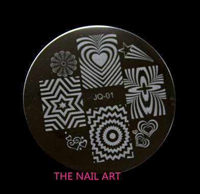 Stainless Steel Nail Stamping Plates - JQ01