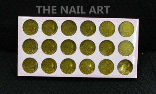 18 Colors Nail Glitter Nail Decoration-gold