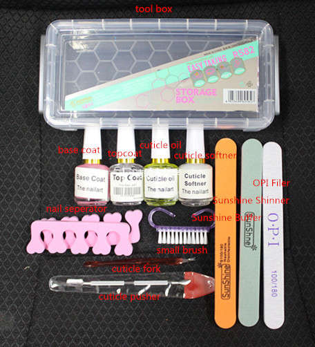 The Nail Art - Manicure Tool Set 12pcs