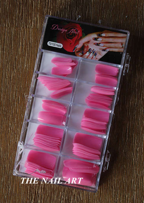 The Nail Art - Full Nail 100pcs 19#