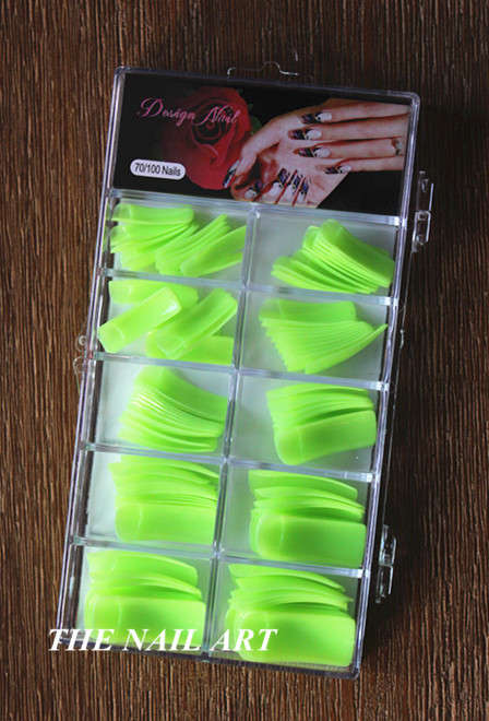 The Nail Art - Nail Tips 100pcs 1#