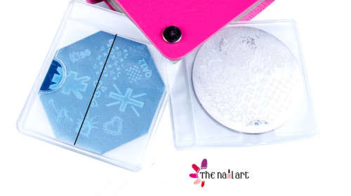 The Nail Art - Rectangle Small Stamping Plate Wallet