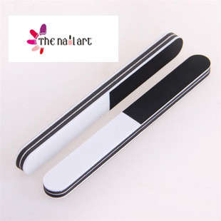 The Nail Art - black & white Flex Shinner NF002