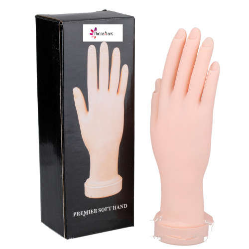 The Nail Art - Premier Soft Hand Practice Hand
