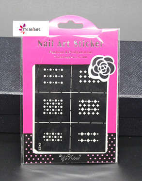 The Nail Art - Stencil Sticker CK23