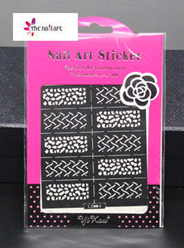 The Nail Art - Stencil Sticker LS09