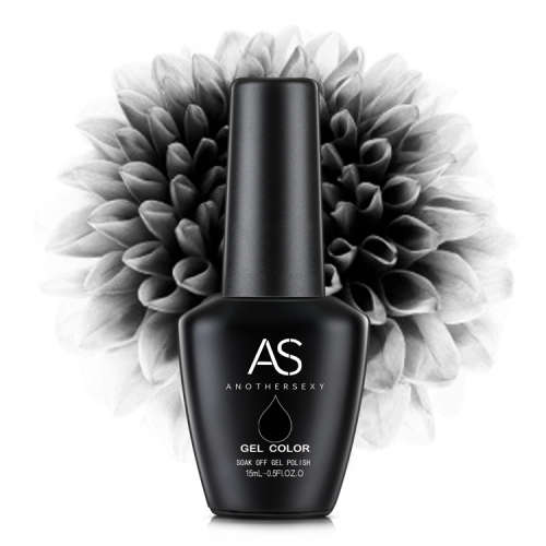 The Nail Art - AS Gel Polish 15ml Color BLACK
