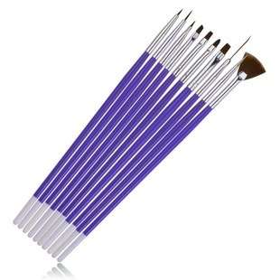 The Nail Art - 10pcs Manicure Brush
