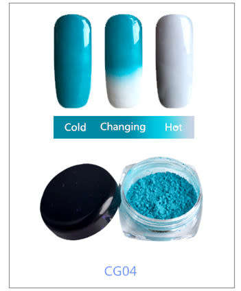 The Nail Art - Color Change Chrome powder - 4