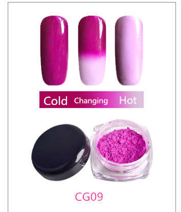 The Nail Art - Color Change Chrome powder - 9