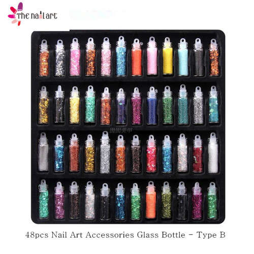 The Nail Art - 48pcs Art Nail Accessories  - Big