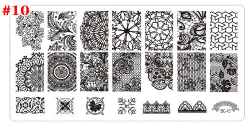 The Nail Art - BC10 Nail Stamping Plate