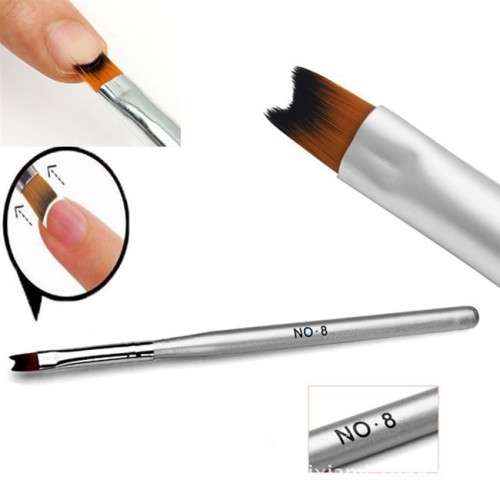 The Nail Art - Crescent-shaped Brush