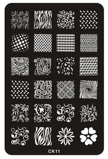 Nail Stamping Plate - CK11