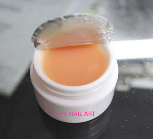 The Nail Art - Transparent  UV gel manicure - Nude