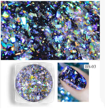 The Nail Art - Laser Chrome Powder BS03