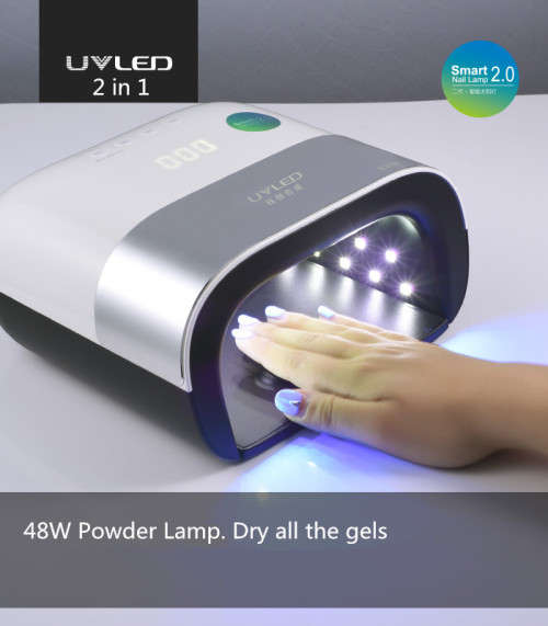 The Nail Art -  48W smart painless double speed sun 3 UV + led nail lamp