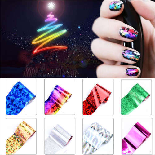 The Nail Art -  10pcs Foil paper Set