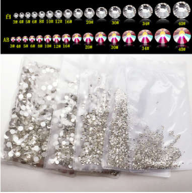 The Nail Art - 1440pcs Diamond 3# Crystal