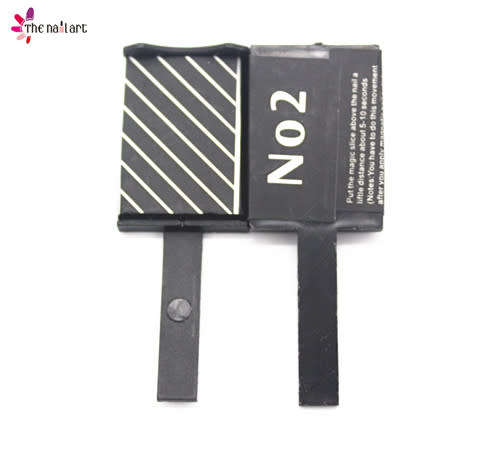 The Nail Art - Black Pattern Magnet - Nr. 2