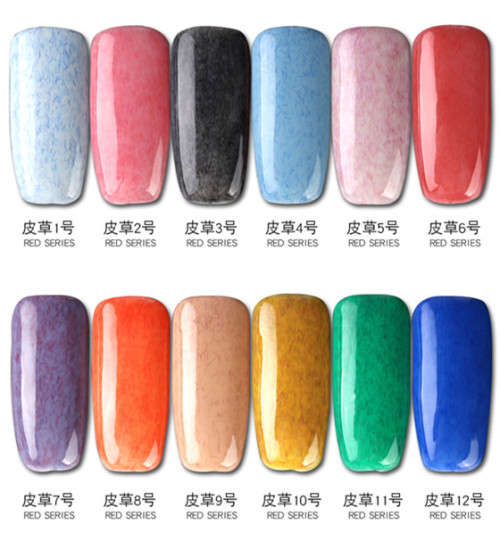 The Nail Art - AS Gel Polish 15ml Furs 12pcs/set