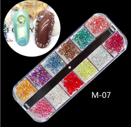 The Nail Art - 12-piece nail art jewelry M-07