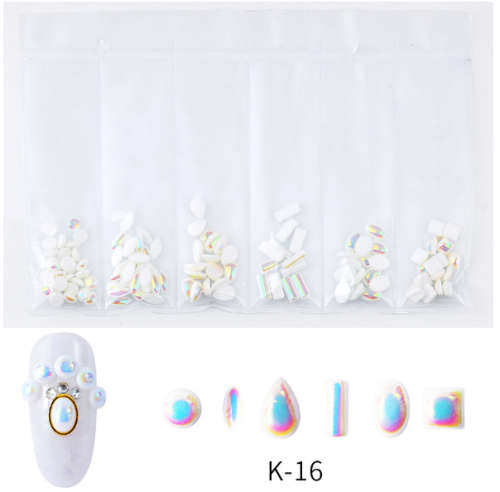 The Nail Art - 6pcs decoration bag K16