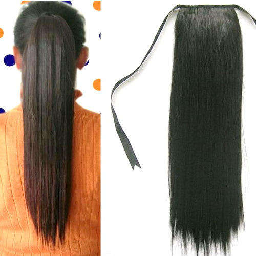 balck hair extension 55cm