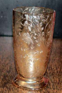 vintage carnival glass