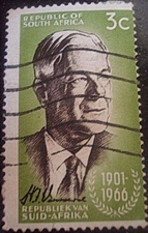 RSA 3 cent HF Verwoerd 1901 - 1966