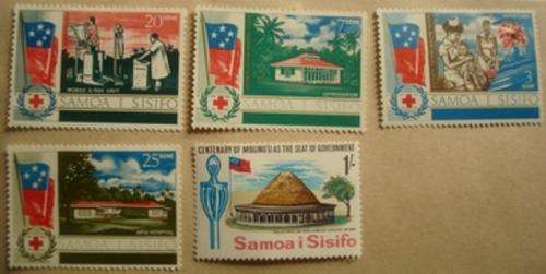 Samoa i Sisifo,  flag , Set of 5