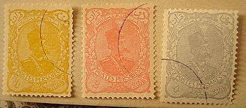 Postes persanes, set of 3