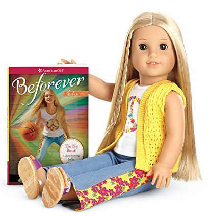 American Girl Julie Doll & Paperback Book
