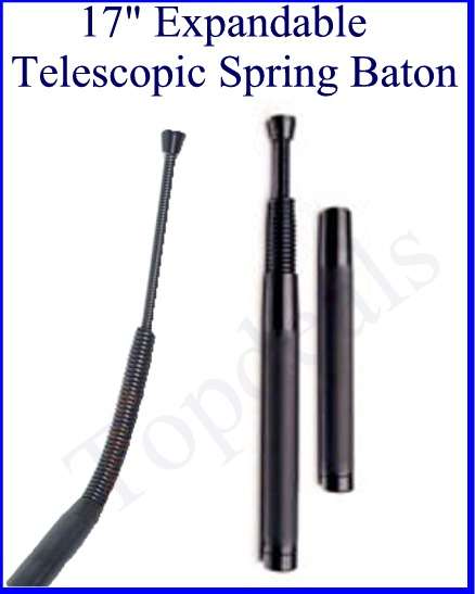 17" Expandable Telescopic Spring Baton