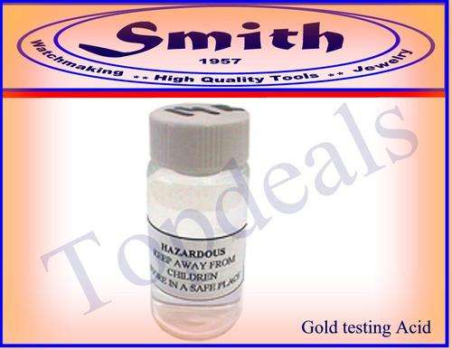 Gold Testing Acids