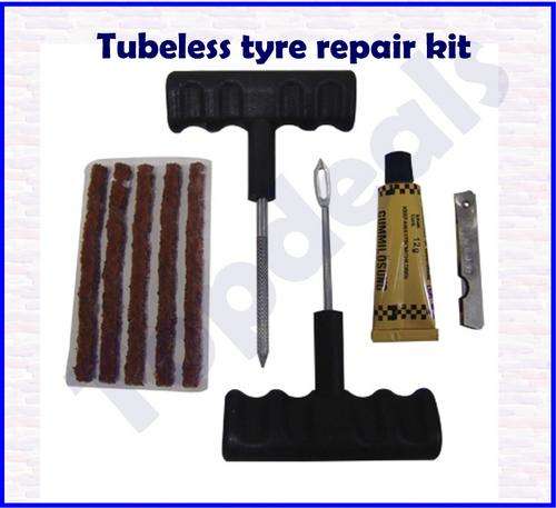 Tubeless tyre repair kit