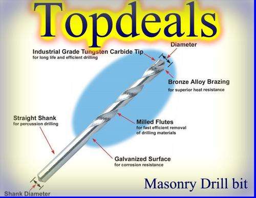 Masonry Drill Bits 6mm