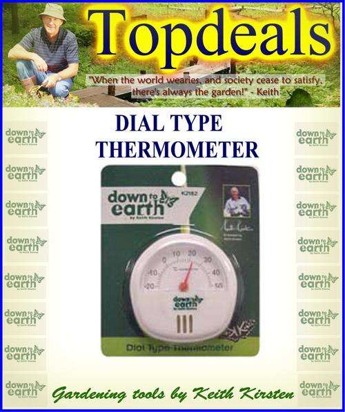 DIAL TYPE THERMOMETER - Gardening
