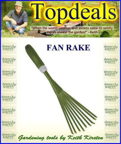 HAND FAN RAKE -Gardening