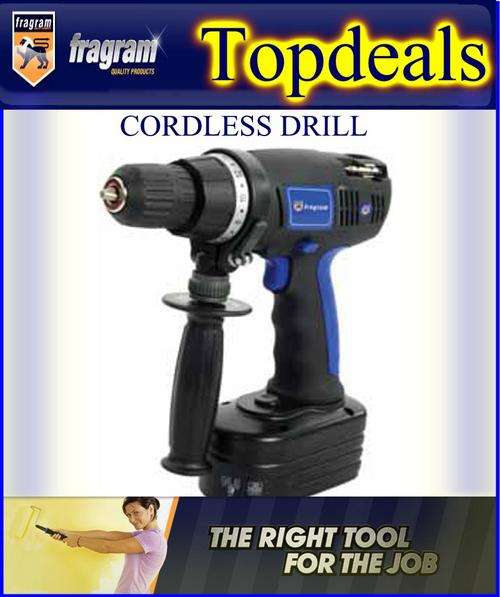 FRAGRAM 14.4V CORDLESS DRILL WITH KEYLESS CHUCK - Powertools
