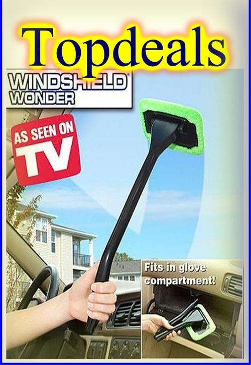 Windshield Wonder  Makes Cleaning Windshields Fast & Easy As seen on TV
