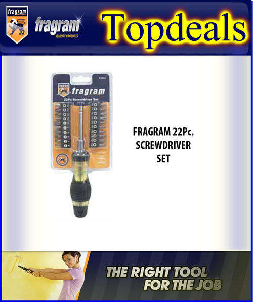 FRAGRAM 22Pc. SCREWDRIVER SET -hand tool