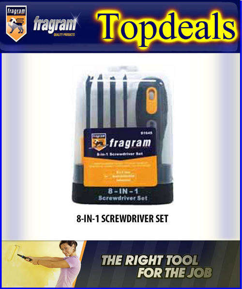 8-IN-1 SCREWDRIVER SET -hand tool